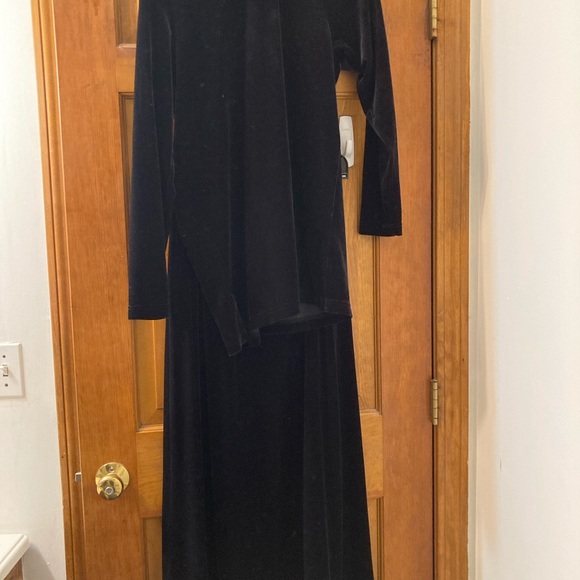 Skirt and cowl neck top large denim and co - Picture 8 of 13